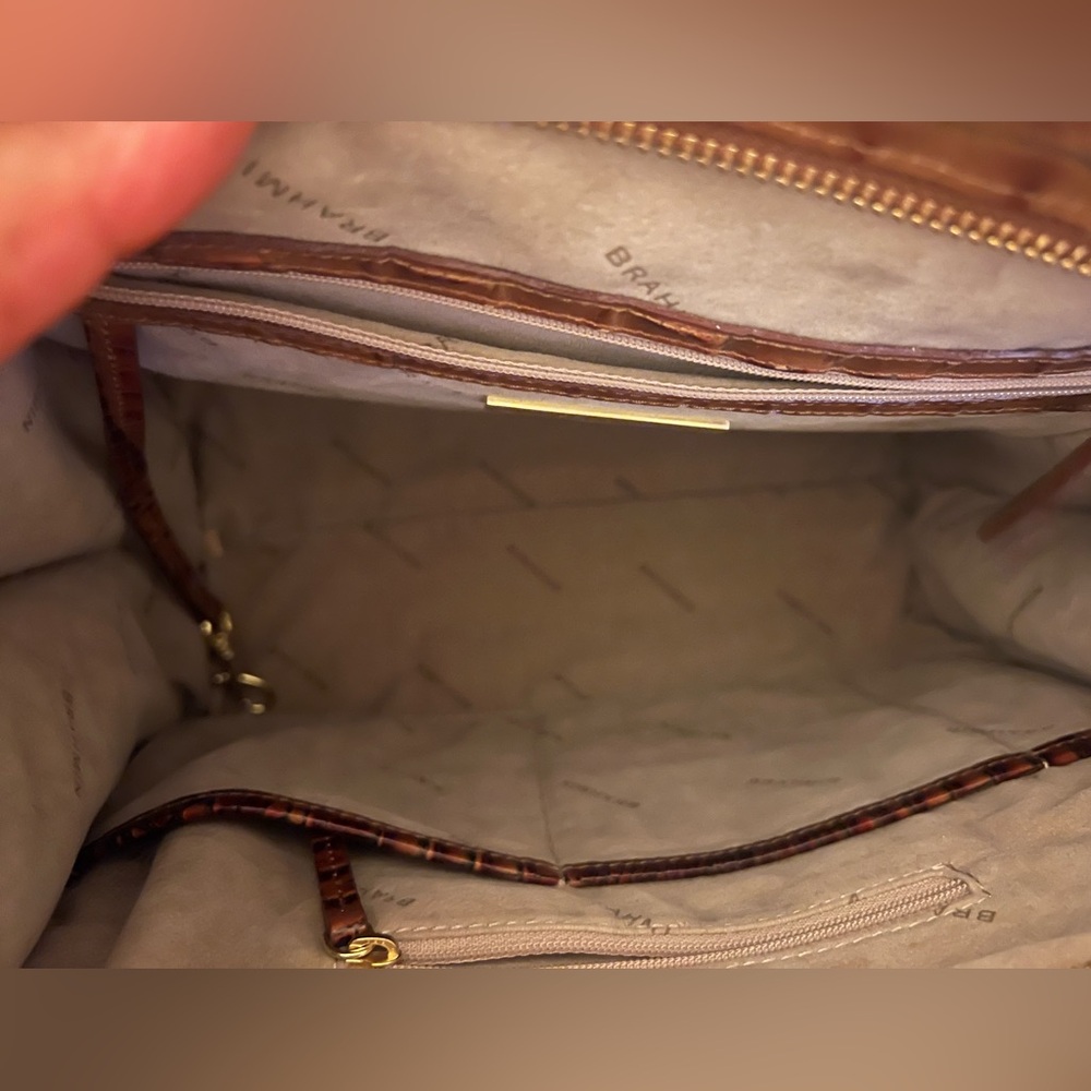 Brahmin Melbourne Collection Priscilla satchel in excellent condition - Picture 12 of 12